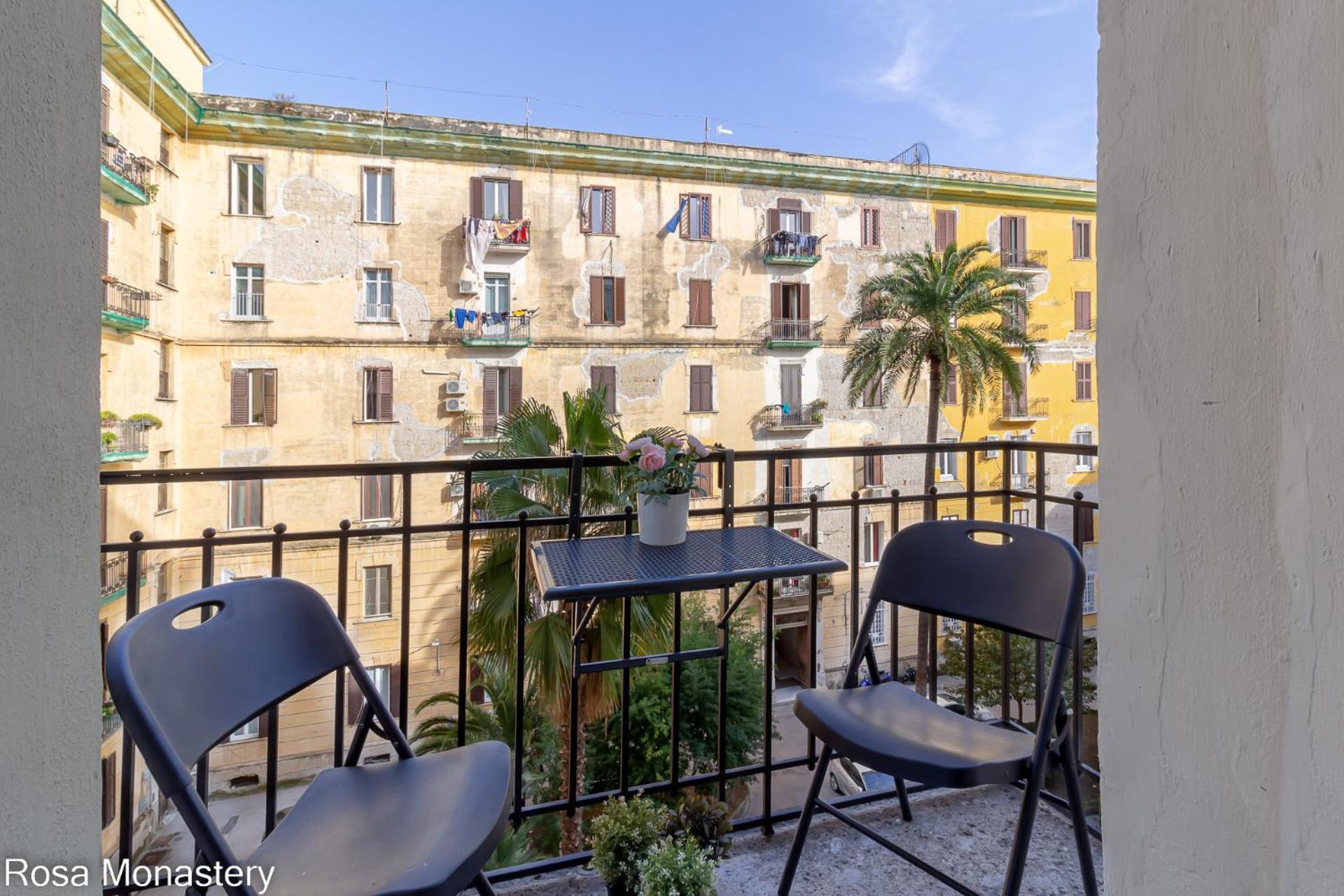 Rosa Monastery Apartment Napoli Exterior foto